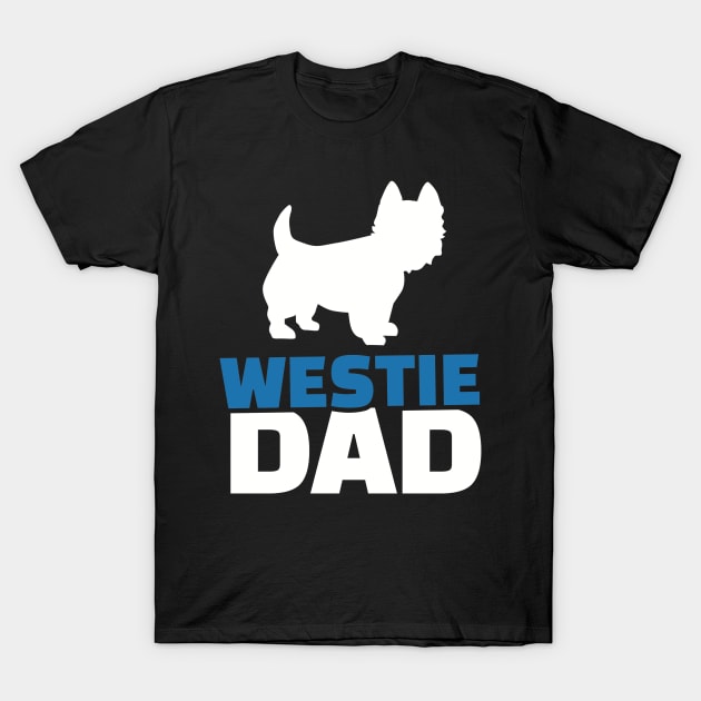 Westie Dad T-Shirt by Designzz